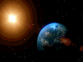 spinning earth gif